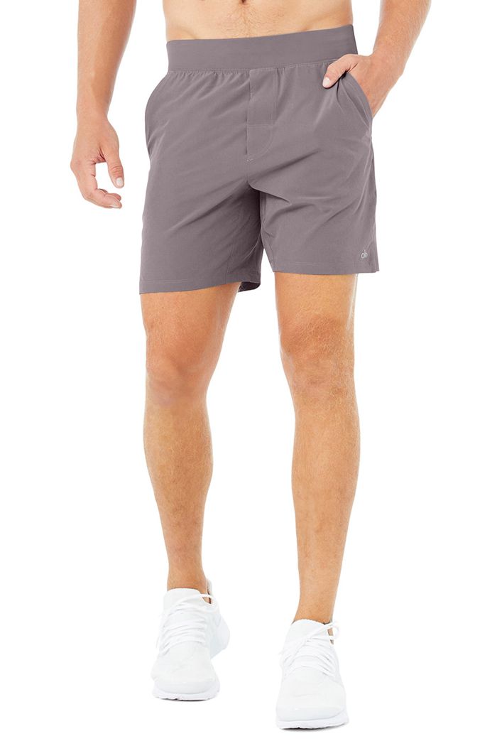 Alo Yoga 7" Repetition Men's Short Purple | LJITRDS-24