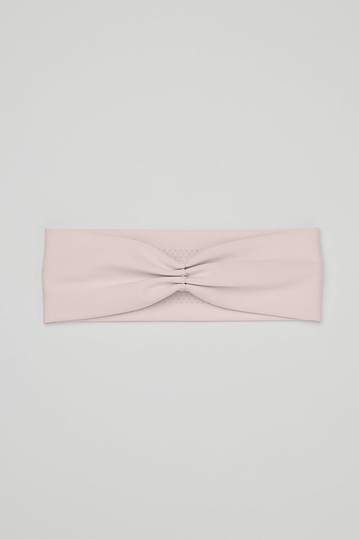 Alo Yoga Airlift Women's Headband Pink | EHQYGAJ-53