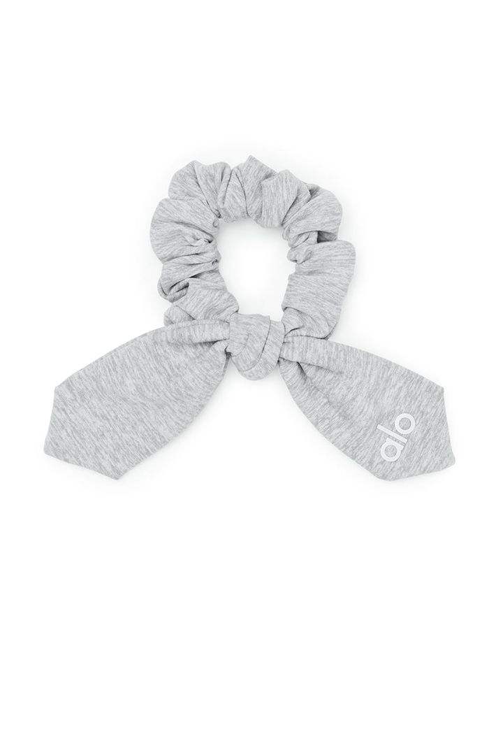 Alo Yoga Alosoft Rhythm Women's Scrunchie Grey | QWXPVTU-67