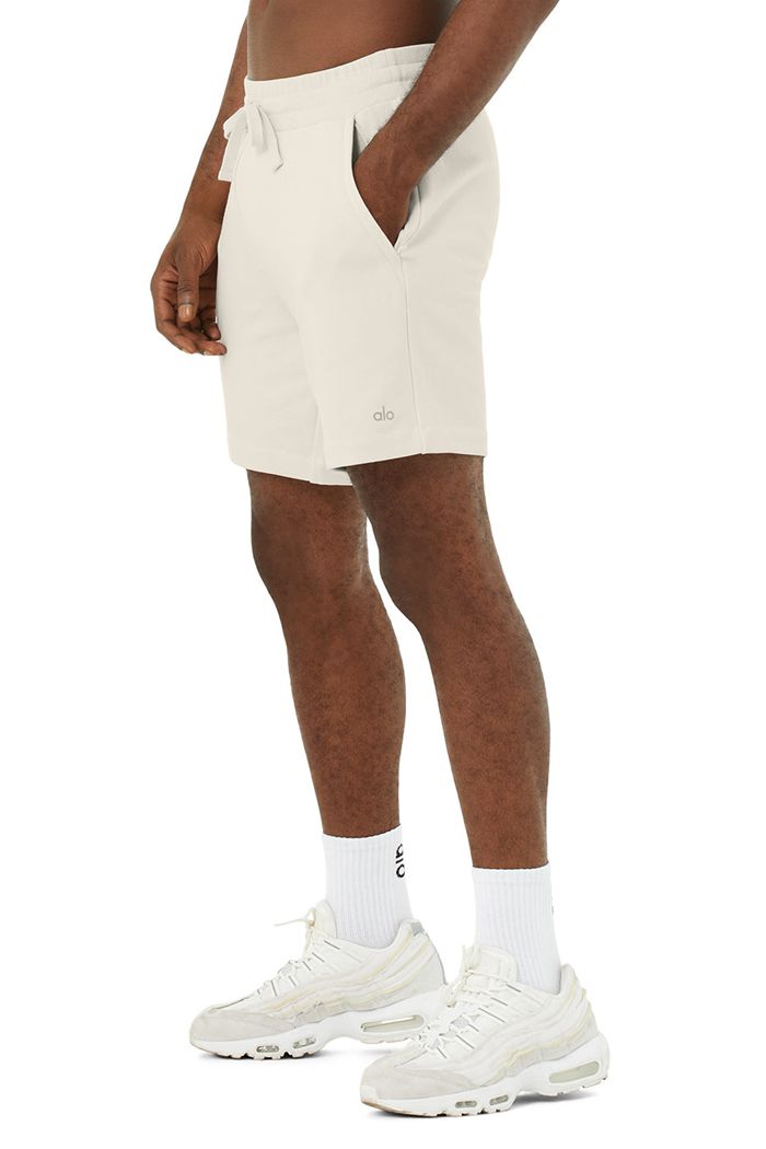 Alo Yoga Chill Men's Short Beige | TKYDOFH-63