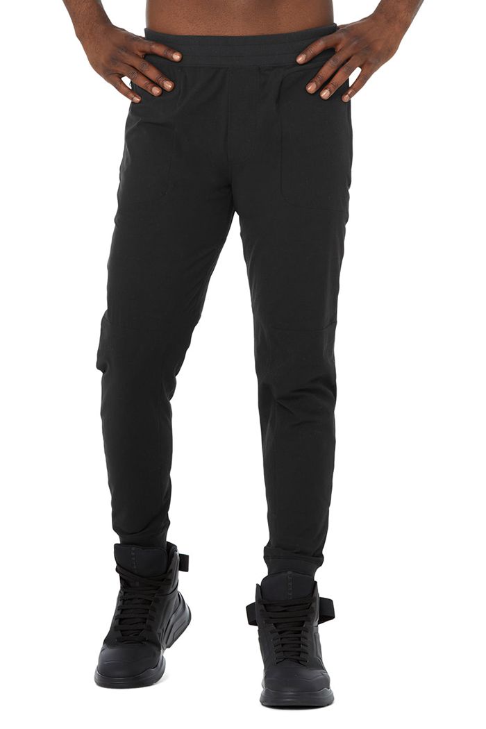 Alo Yoga Co-Op Men's Pants Black | PINLXMZ-68