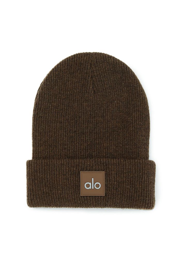 Alo Yoga Everyday Women's Beanie Brown | RDFIUOS-07