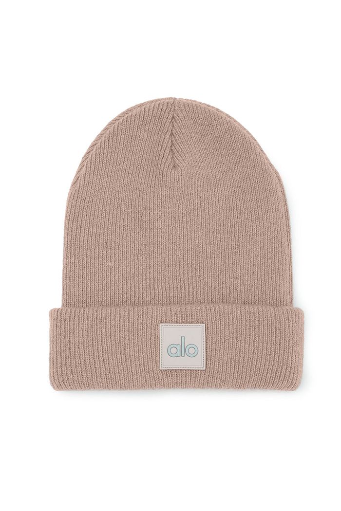 Alo Yoga Everyday Women's Beanie Pink | MRYKNQC-57