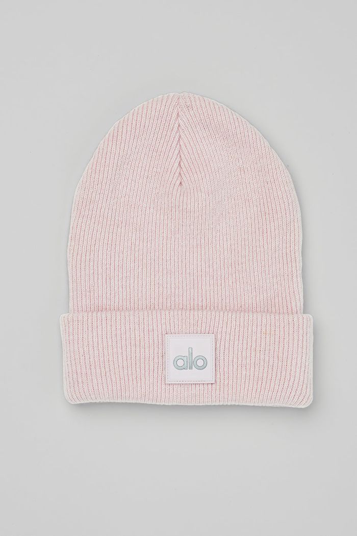 Alo Yoga Everyday Women's Beanie Pink | UPMONGD-68