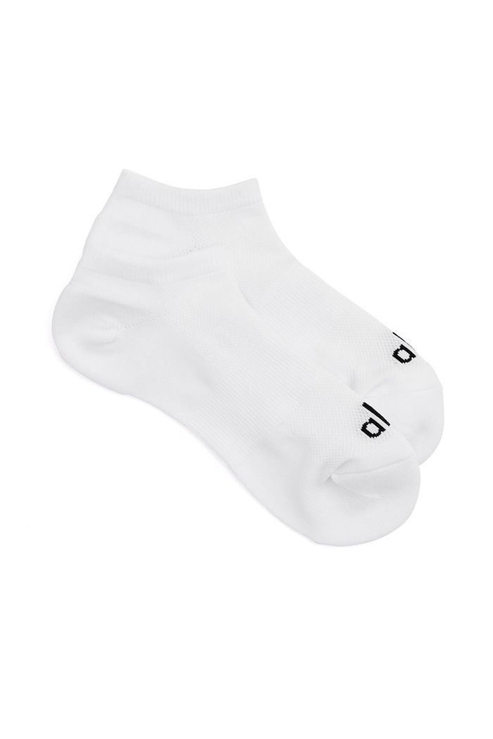 Alo Yoga Everyday Women's Socks White | METHQPZ-89