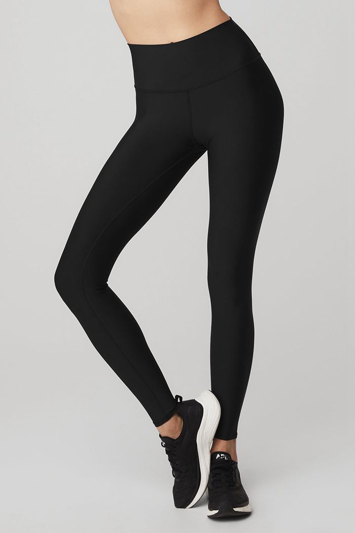 Alo Yoga High-Waist Airlift Women's Leggings Black | QWFNAYX-76