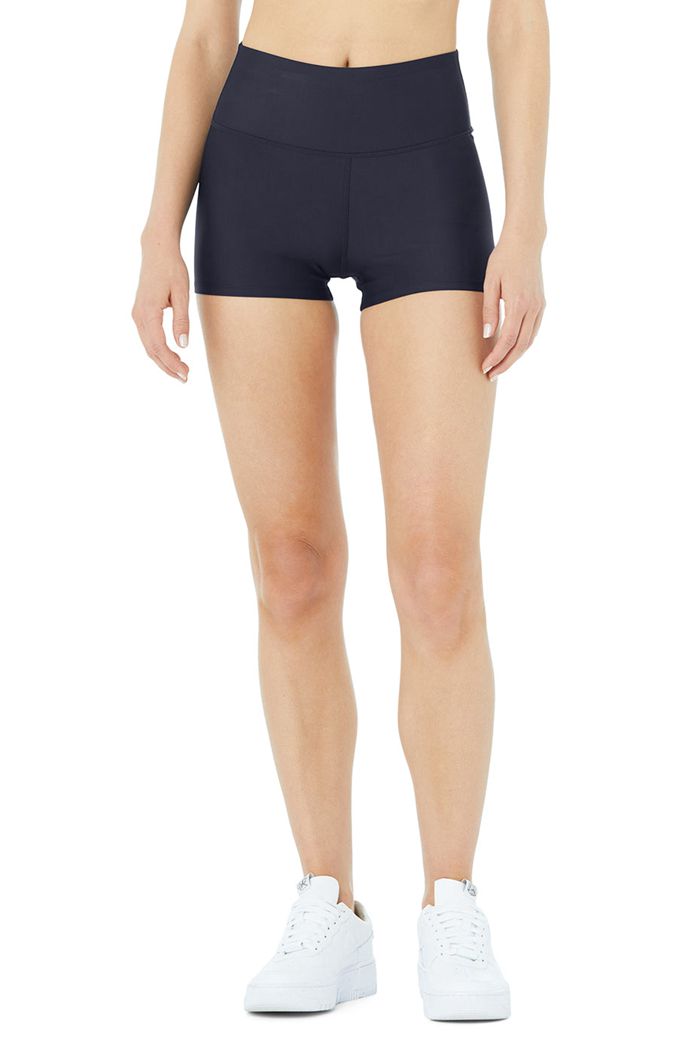 Alo Yoga High-Waist Airlift Women's Short Black | JRADPKB-39