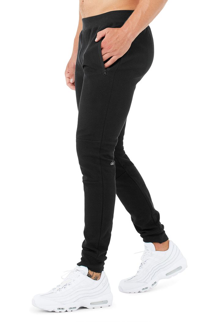 Alo Yoga Impel Sweat Men's Pants Black | YBVXCWT-83