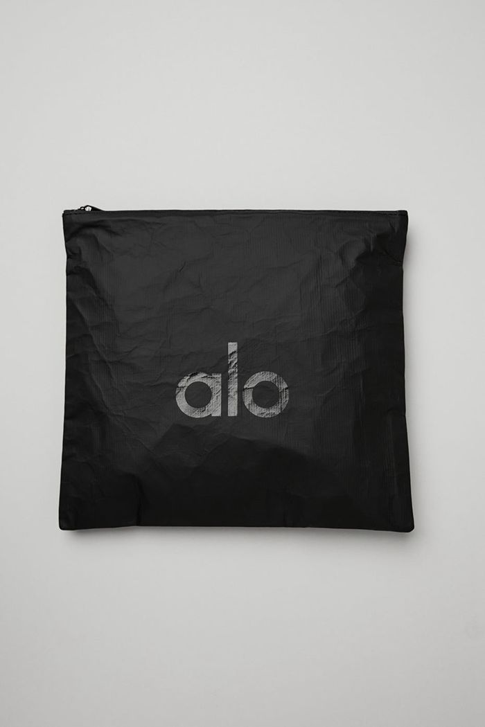 Alo Yoga Keep It Dry Fitness Zip Pouch Women's Bags Black | TFJLMZK-60