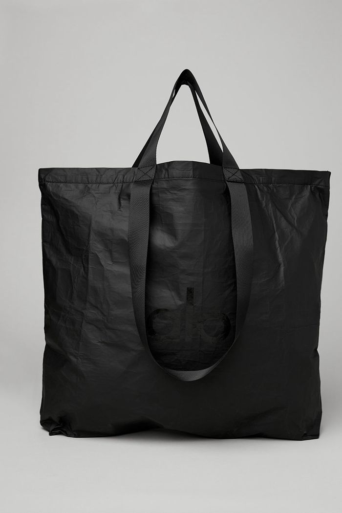 Alo Yoga Keep It Dry Packable Tote Women's Bags Black | NGIORJA-45