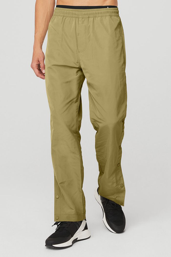 Alo Yoga Legend Snap Men's Pants Green | ADHRTML-90