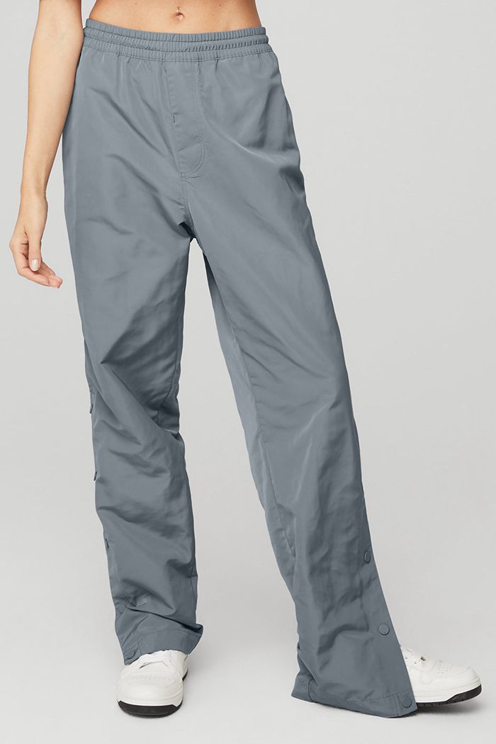 Alo Yoga Legend Snap Women's Pants Grey | BZARLJU-41