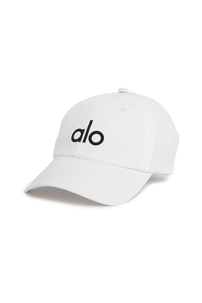 Alo Yoga Performance Off-Duty Women's Cap White | NCQJPIB-05