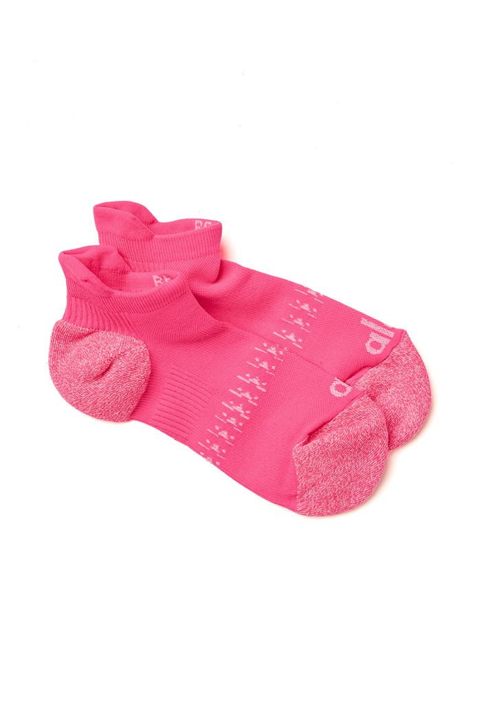 Alo Yoga Performance Tab Women's Socks Pink | XZOVUSE-62