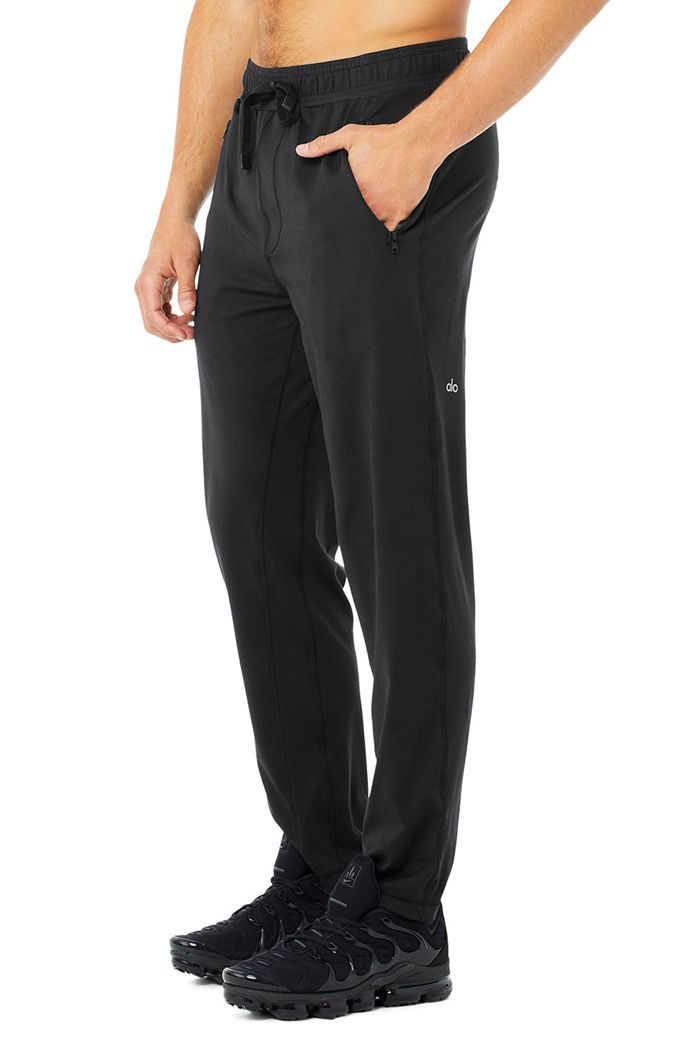 Alo Yoga Renew Lounge Men's Pants Black | NMOBDTV-15