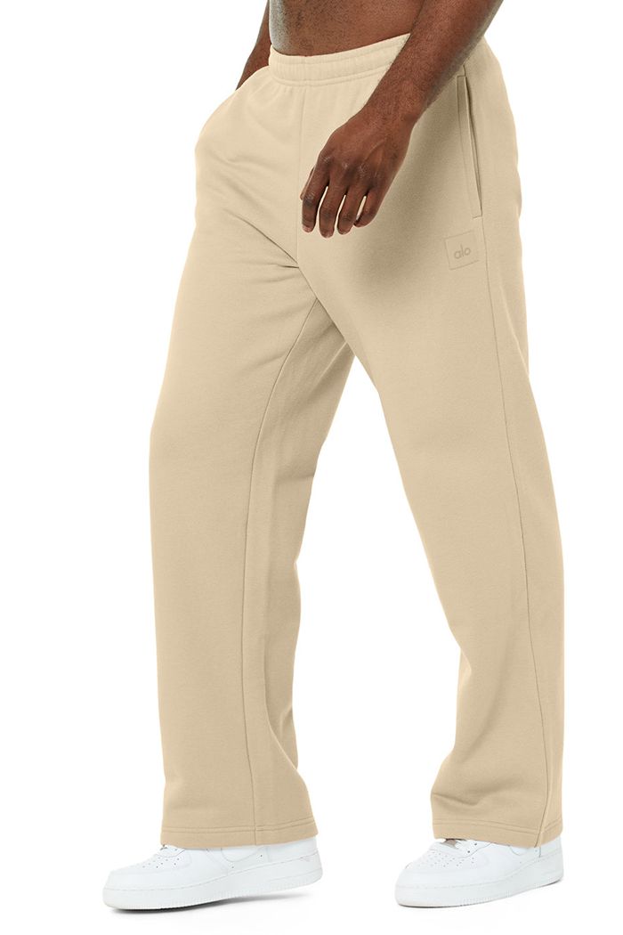 Alo Yoga Renown Sweat Men's Pants Brown | MEAGBIP-07