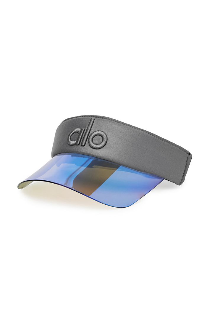 Alo Yoga Solar Women's Visor Blue | EUZQYAC-57