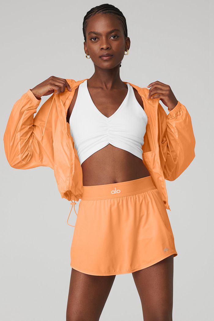 Alo Yoga Sprinter Women's Jackets Orange | PWNGIRT-31