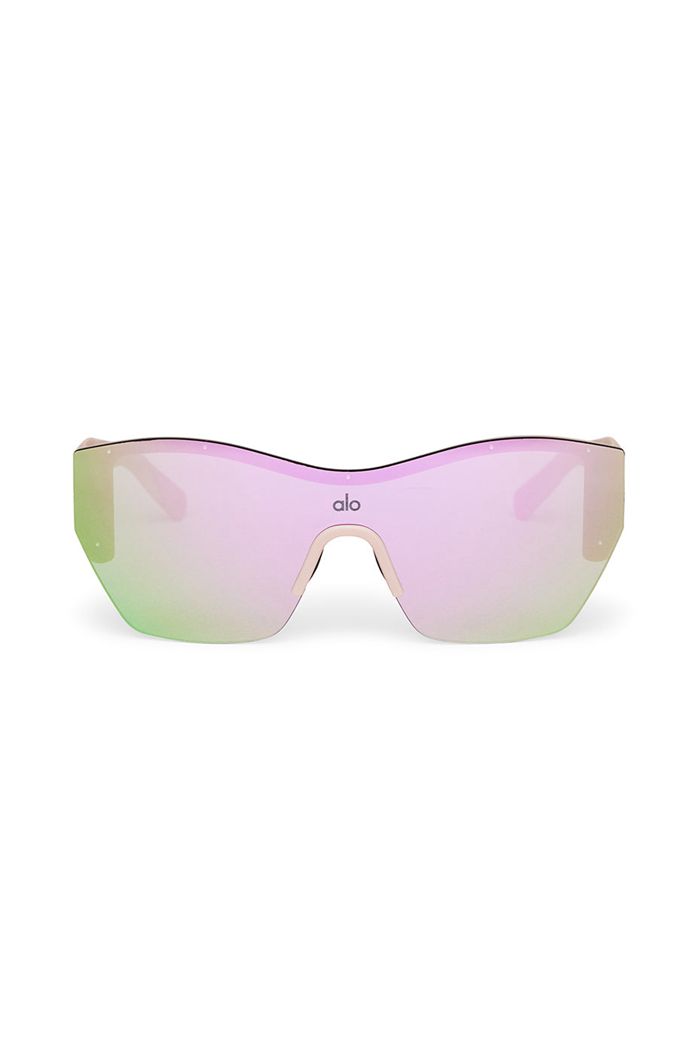 Alo Yoga Stunner Women's Sunglasses Pink Black | SILUYHQ-93