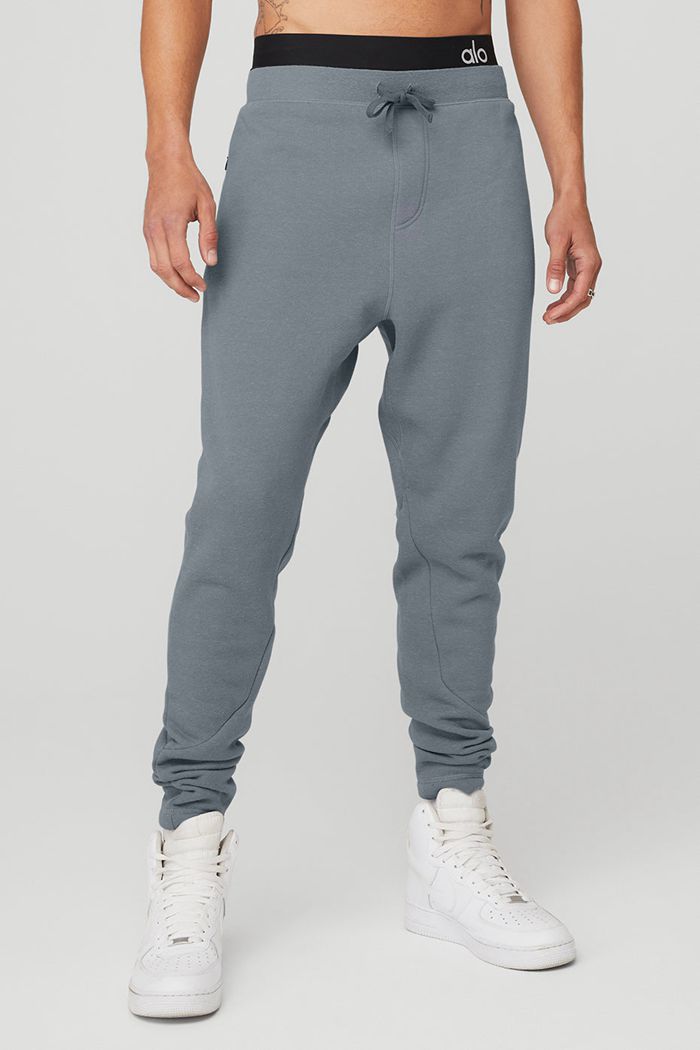 Alo Yoga The Triumph Sweat Men's Pants Grey | SFWGTIU-56