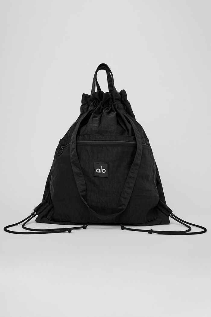 Alo Yoga Utility Tote Women's Bags Black | GRPNUAJ-39