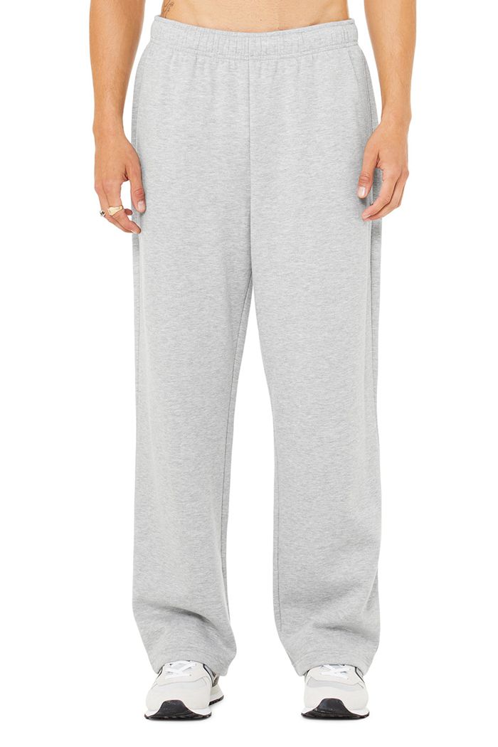 Alo Yoga Accolade Straight Leg Sweat Men\'s Pants Grey | UGPTSEY-16