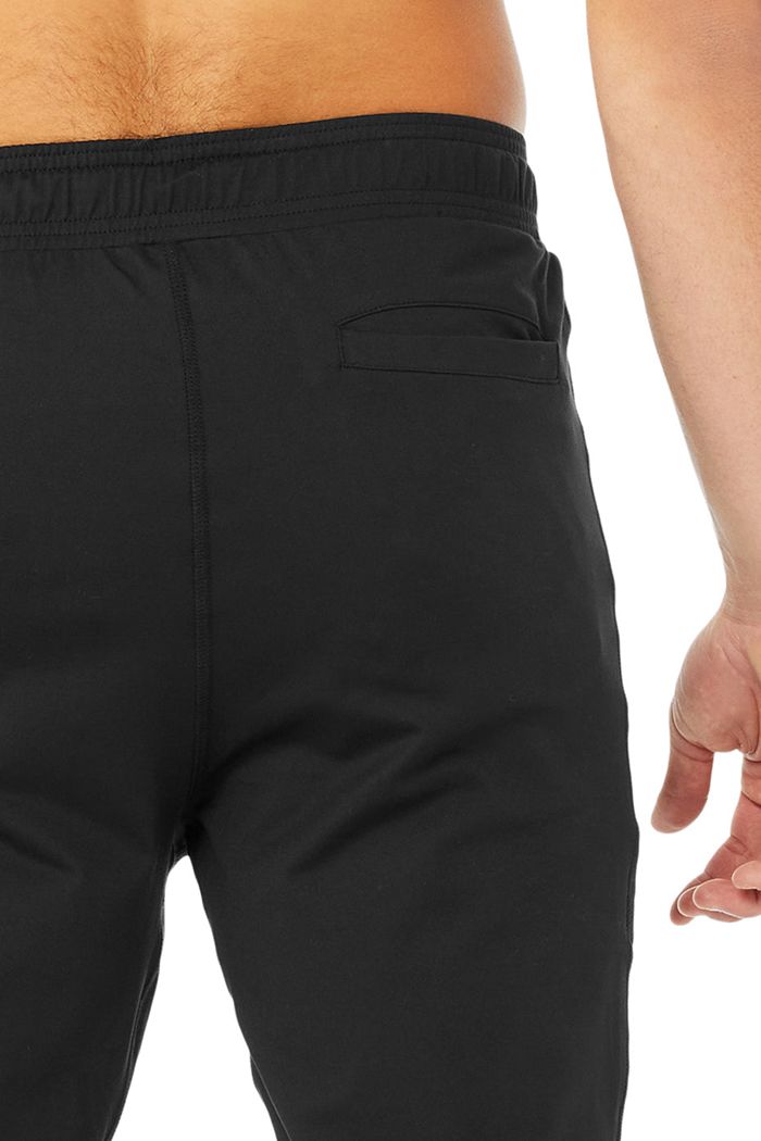 Alo Yoga Balance Capri Men's Pants Black | UHOSKFL-92