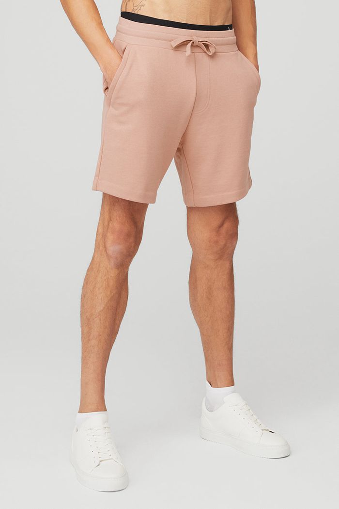 Alo Yoga Chill Men\'s Short Pink | EXUNTDI-60