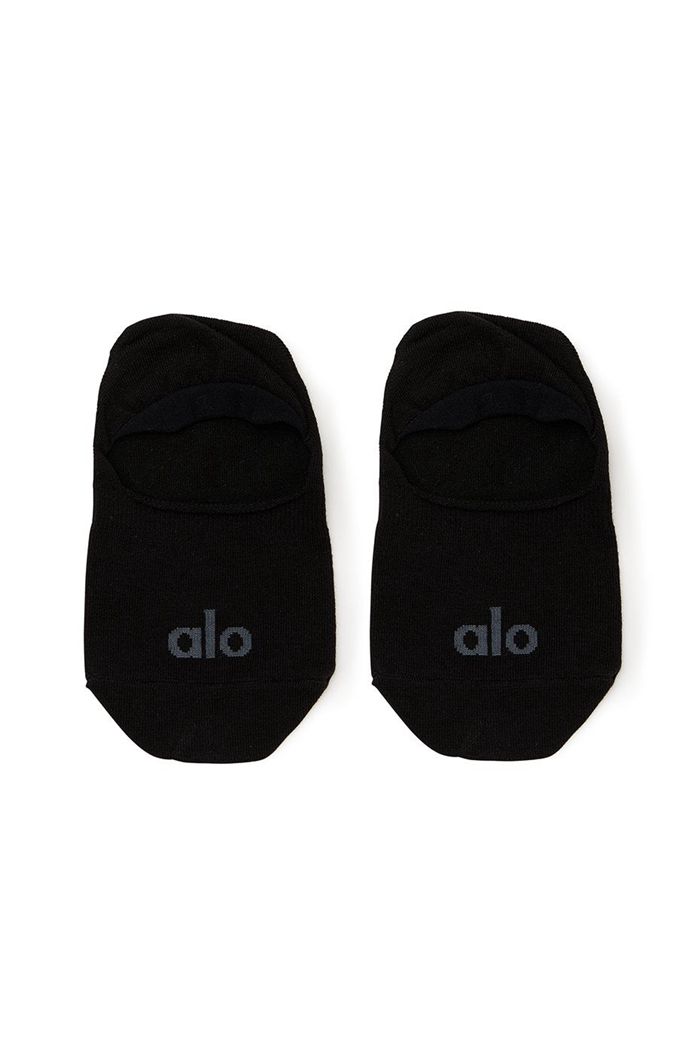 Alo Yoga Conceal Women\'s Socks Black Grey | XSBIWDZ-04