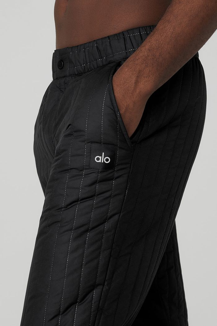 Alo Yoga Future Men's Pants Black | EXIWTJH-41