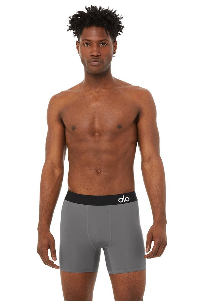 Alo Yoga Hero Underwear Men's Underwear Grey | APUCDNO-13