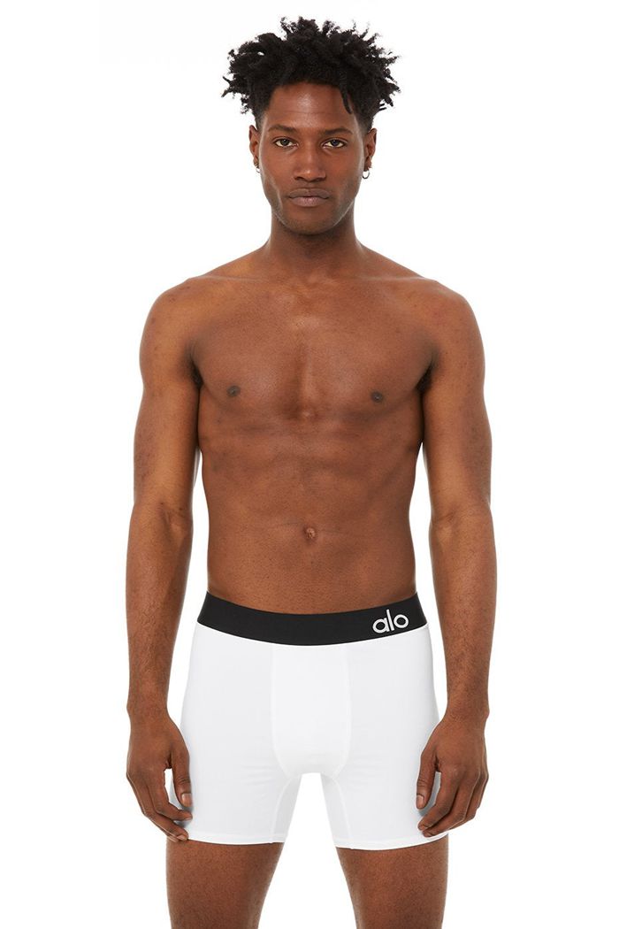 Alo Yoga Hero Underwear Men's Underwear White | SOVJEDF-62