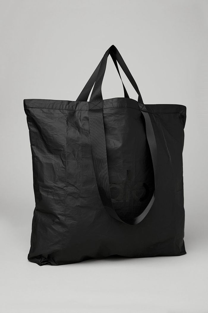 Alo Yoga Keep It Dry Packable Tote Women's Bags Black | NGIORJA-45