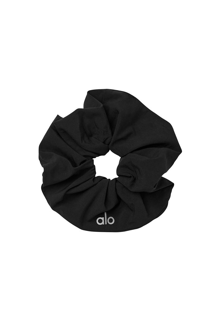 Alo Yoga Oversized Women\'s Scrunchie Black | YRQJLUX-02