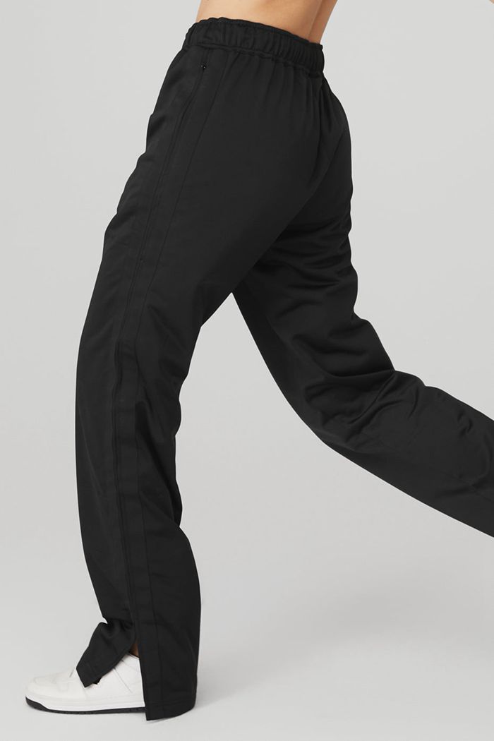 Alo Yoga Prizewinner Women's Pants Black | KWIVEPF-02