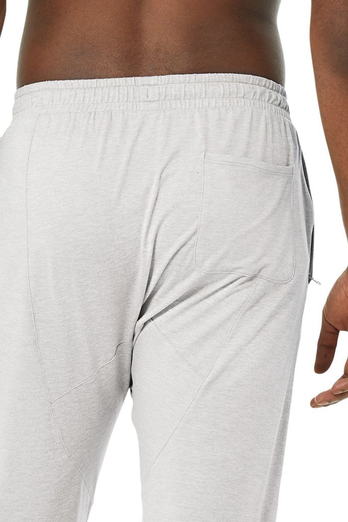 Alo Yoga Revitalize Men's Pants Grey | WEMISBV-27