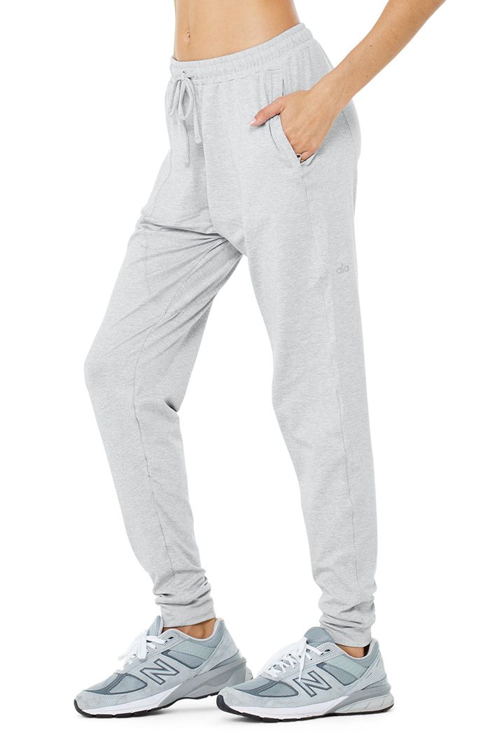 Alo Yoga Revitalize Women's Pants Grey | EJBKMRX-01