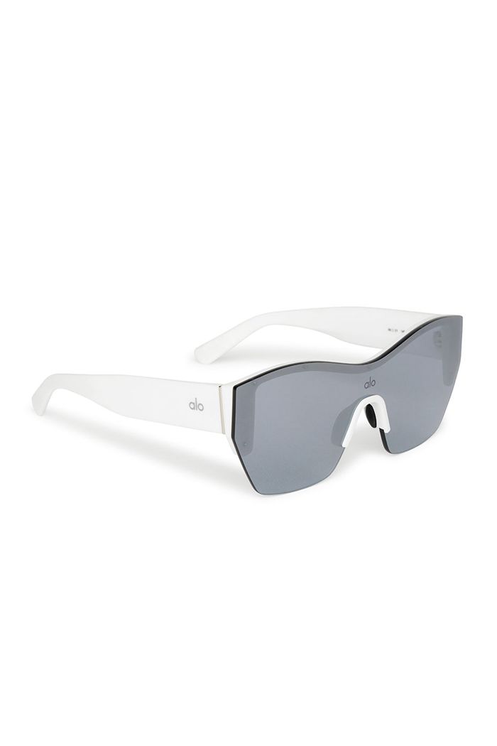 Alo Yoga Stunner Women's Sunglasses White | OBZHNTA-46