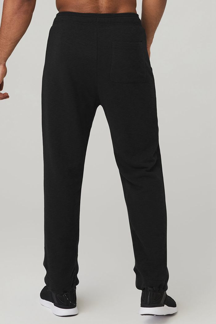 Alo Yoga The Qualifier Men's Pants Black | IGDPTSH-08