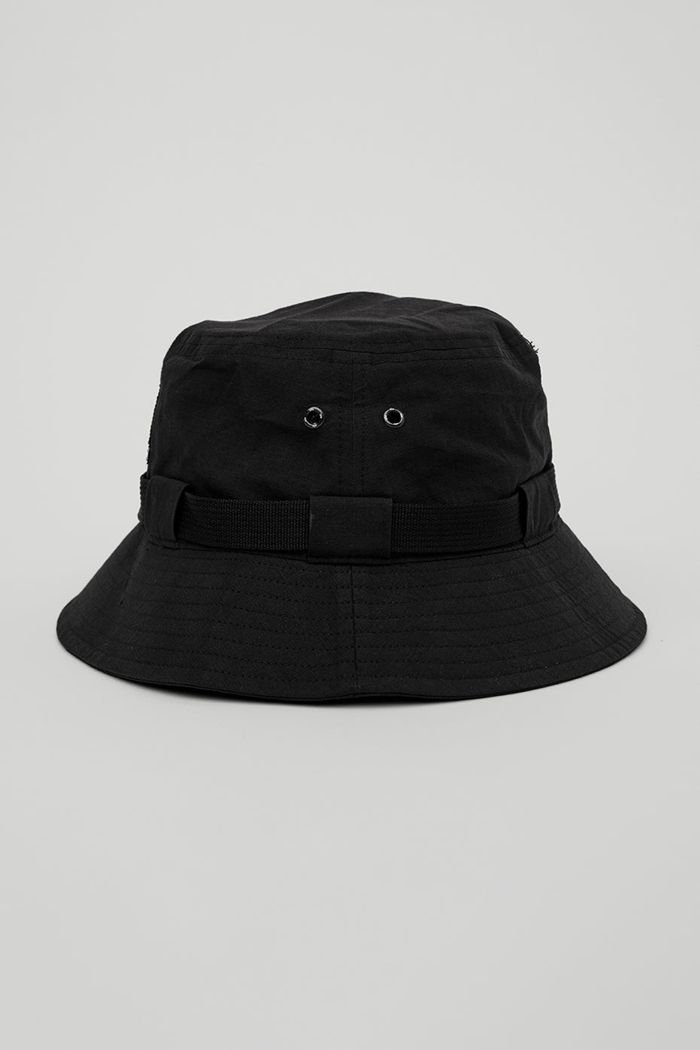 Alo Yoga Undeniable Bucket Women's Hats Black | FNGIYTB-31