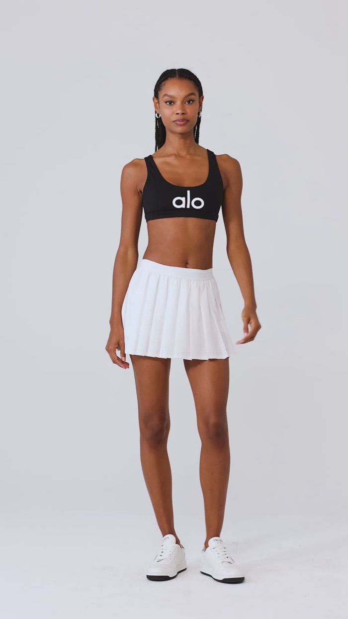 Alo Yoga Varsity Tennis Women's Skirts Pink | QWZYJPA-83